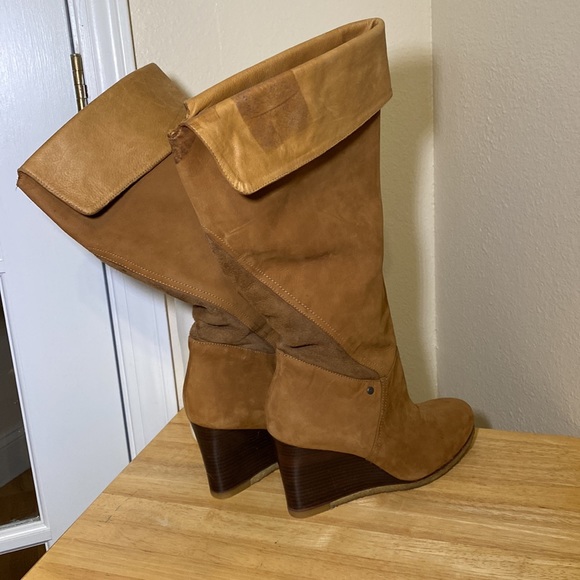 UGG Chestnut Ravenna Tall Suede Boots - Picture 4 of 9